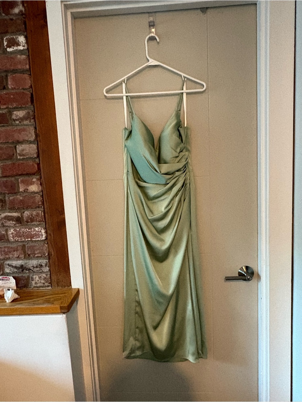 Kennedy Blue bridesmaid dress  Slip Dress in dusty sage